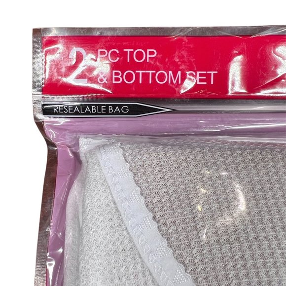 Womens Cotton Waffle Knit Thermal Underwear Stretch Shirt Pant Set Purple Size S - Picture 6 of 8